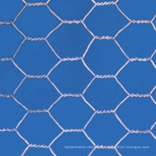 Malha de arame hexagonal galvanizado após tecelagem